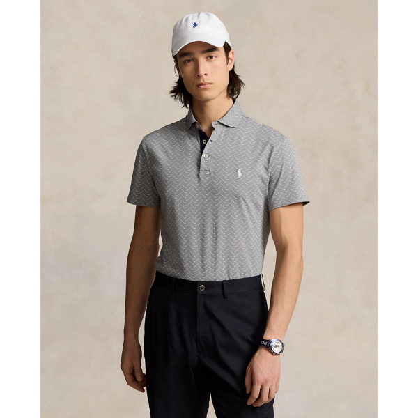 Tailored Fit Club-Herringbone Polo Shirt