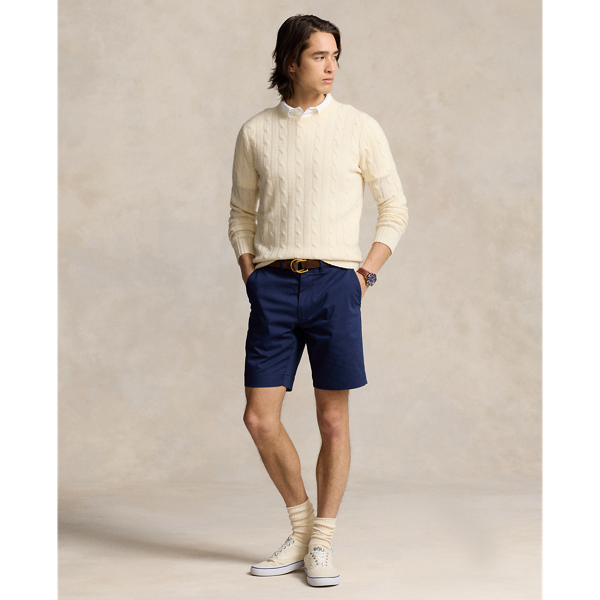 Refined Navy 9-Inch Tailored Fit Performance Short Polo Ralph Lauren for summer 1