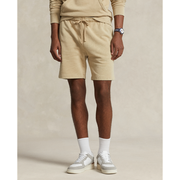 Coastal Beige 6.5-Inch Loopback Fleece Short Polo Ralph Lauren 4