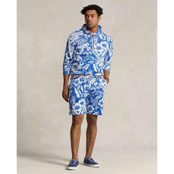 Monotone Tropical 8.5-Inch Tropical Floral Spa Terry Short Polo Ralph Lauren 1