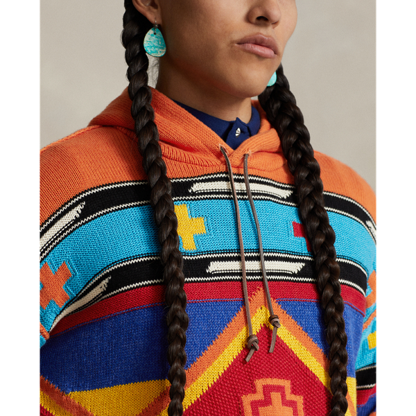 【POLO RALPH LAUREN】 PRL & Naomi Glasses Loopback Hoodie ★ PRL x Naiomi Glasses Loopback Hoodie for Women | Ralph