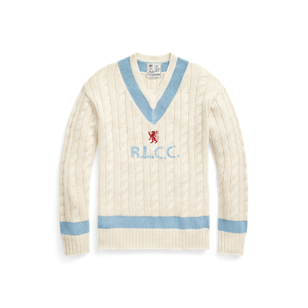 Bestickter Cricket-Pullover Polo Ralph Lauren in 1