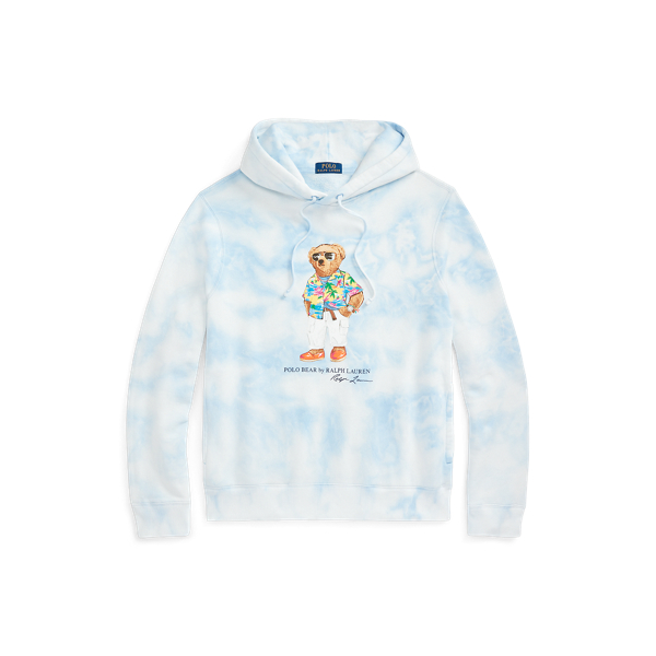 Felpa con cappuccio tie-dye Polo Bear Polo Ralph Lauren in 1