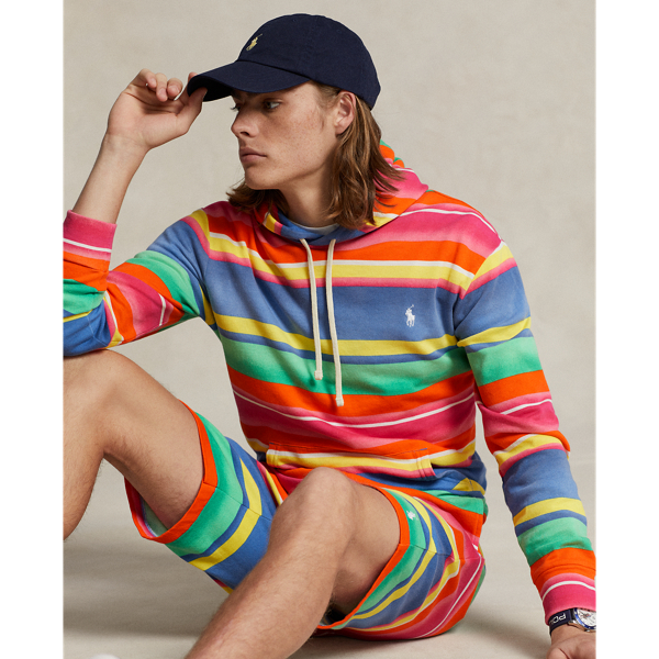 Marais Stripe Striped Spa Terry Hoodie Polo Ralph Lauren 1