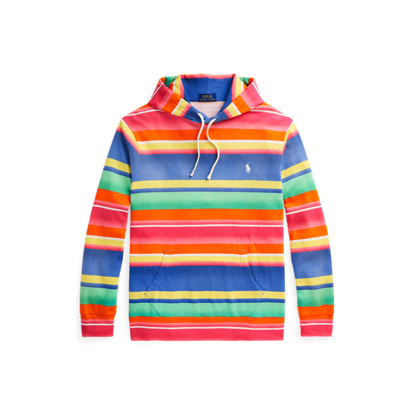 Striped Spa Terry Hoodie