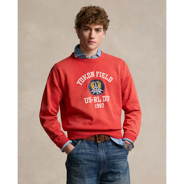 Vintage Fit Fleece Graphic Sweatshirt