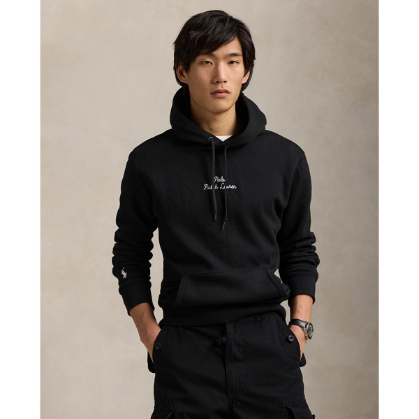 Ralph lauren double knit hoodie sale