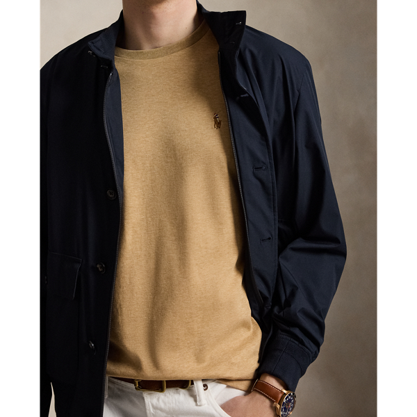 Camel Heather Classic Fit Soft Cotton Crewneck T-Shirt Polo Ralph Lauren 6