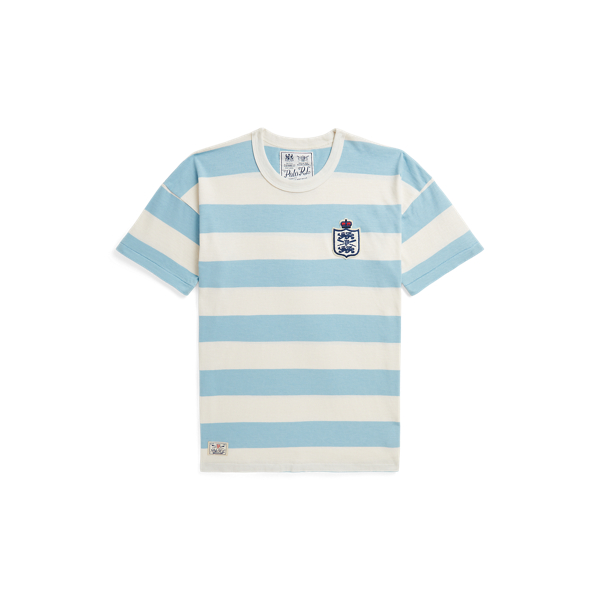 Vintage fit gestreept slubjersey T-shirt Polo Ralph Lauren in 1