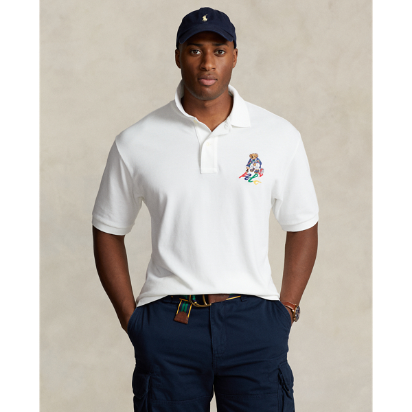 Polo Bear Mesh Polo Shirt