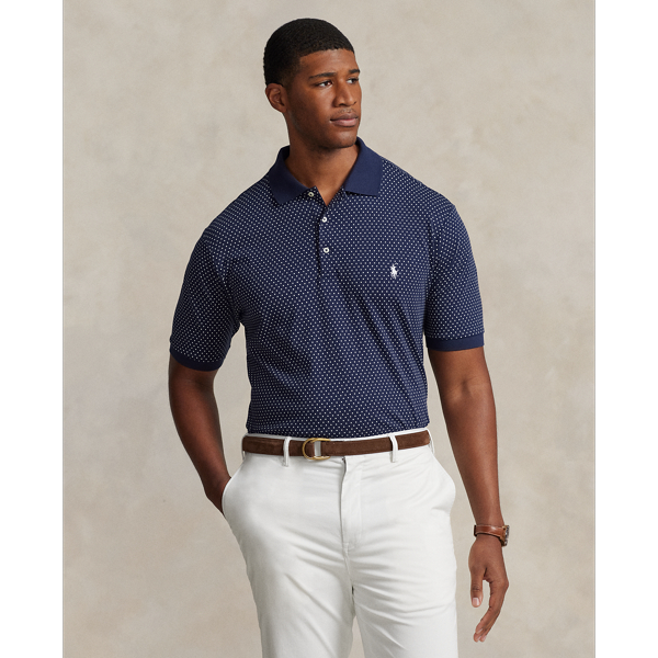 Dot Soft Cotton Polo Shirt