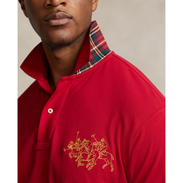 Lunar New Year Triple-Pony Polo Shirt
