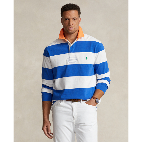 Striped Jersey Rugby Shirt