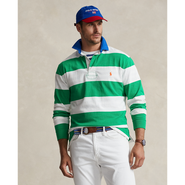 Striped Jersey Rugby Shirt