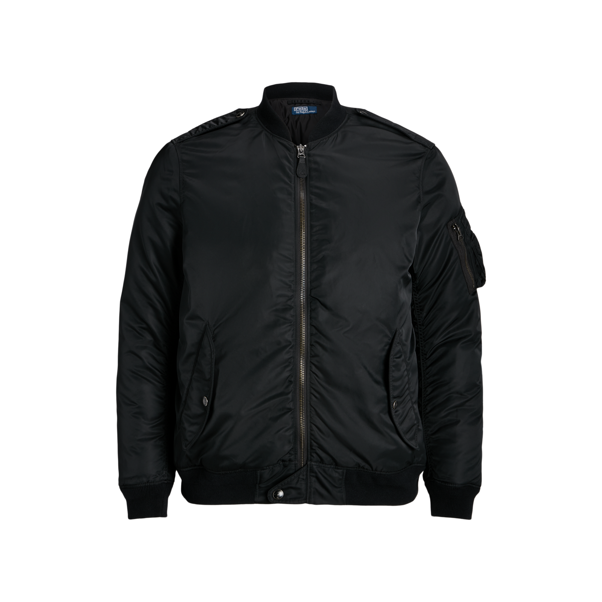 Twill Down Bomber Jacket