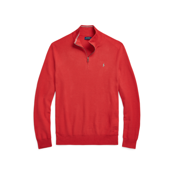 Pullover aus Baumwollpiqu&eacute;