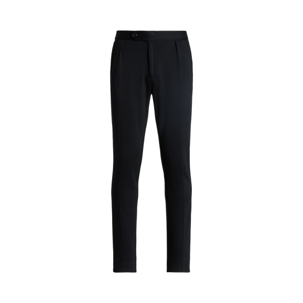 Pleated Knit Mesh Trouser 
