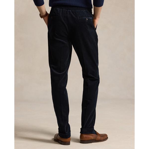 Navy Pleated Corduroy Suit Trouser Polo Ralph Lauren 5