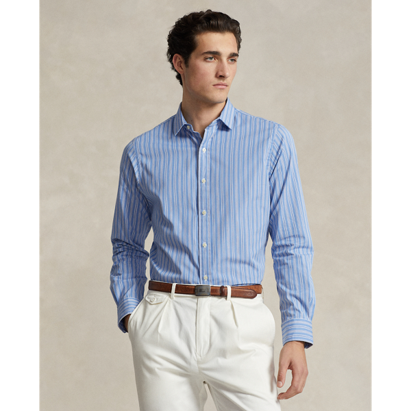 Ralph lauren custom fit shops striped shirt