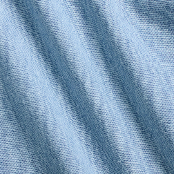 Custom Fit Indigo Chambray Shirt