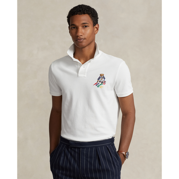 Custom Slim Fit Polo Bear Polo Shirt