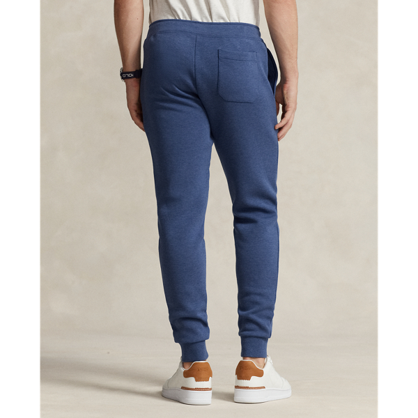 Pantaloni&nbsp;da jogging a maglia doppia Polo Ralph Lauren in Blu Derby m&eacute;lange 5