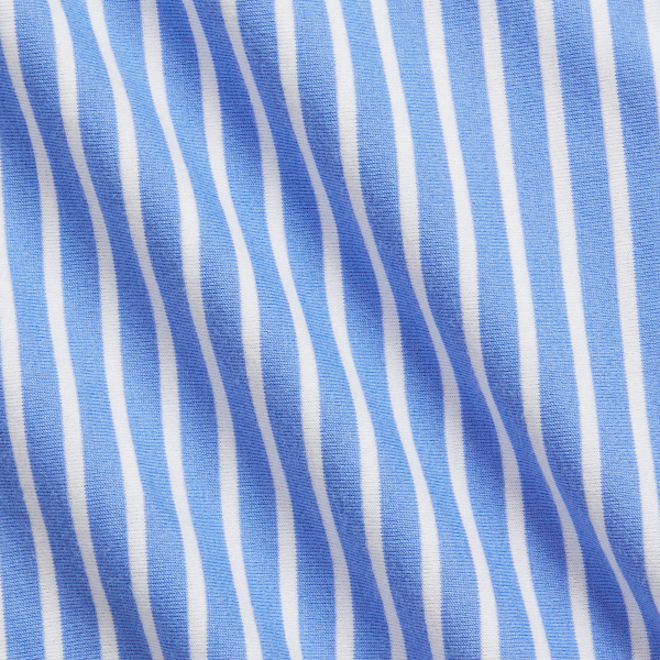 Gestreiftes Jerseyhemd Polo Ralph Lauren in Harbor-Island-Blau/Wei&szlig; 7