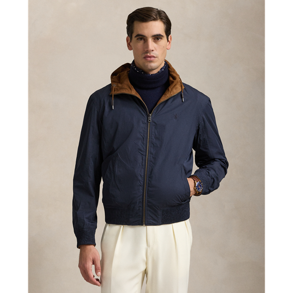 Ralph lauren men's jacket with hood hot sale