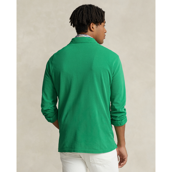 Stem Classic Fit Mesh Polo Shirt Polo Ralph Lauren 5