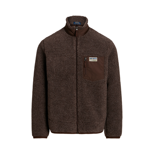 Pile Fleece Jacket for Men Ralph Lauren PK