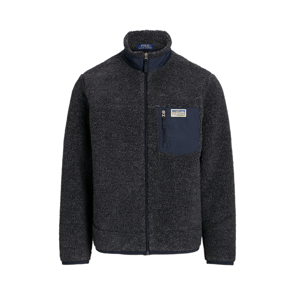 Hochflorige Fleecejacke