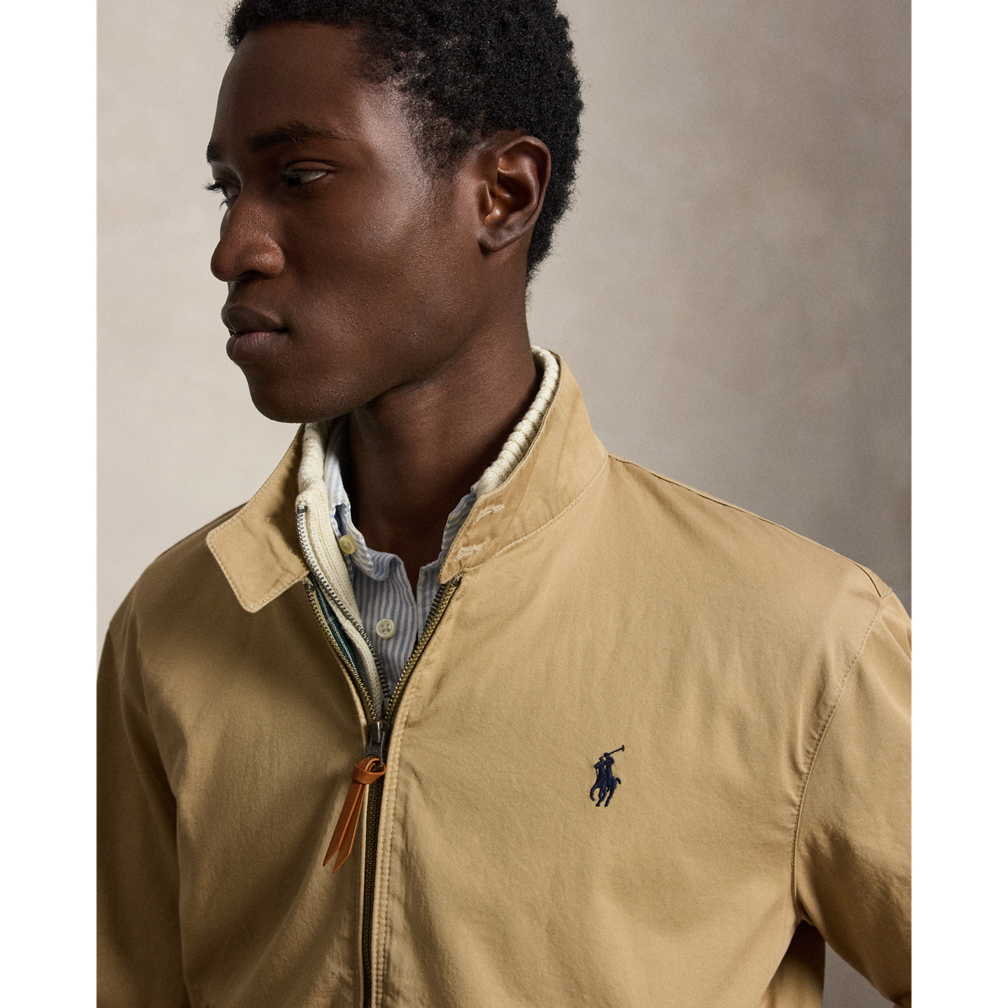 Мужская куртка Ralph Lauren The Bedford Twill, цвет: Рыжевато-коричневый — фото 3