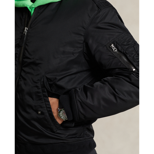 Polo Ralph Lauren Polo 黑色 羽絨飛行夾克 7