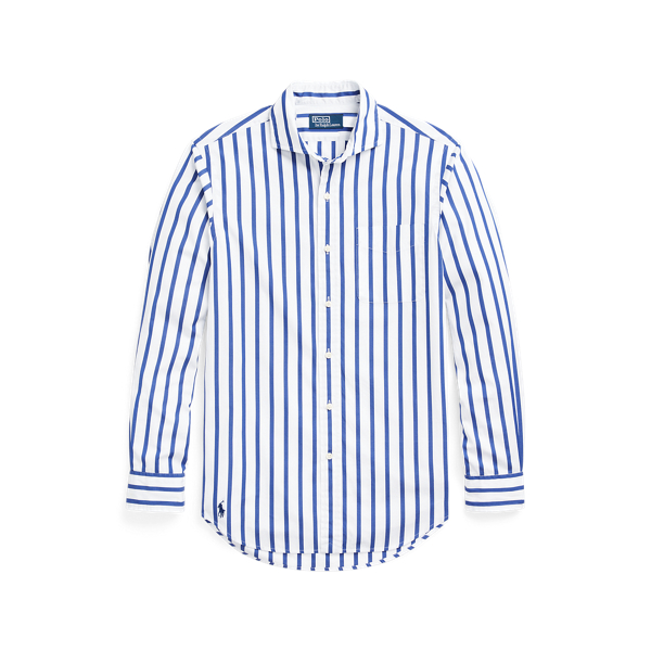 Chemise ray&eacute;e ajust&eacute;e en popeline Polo Ralph Lauren en 1