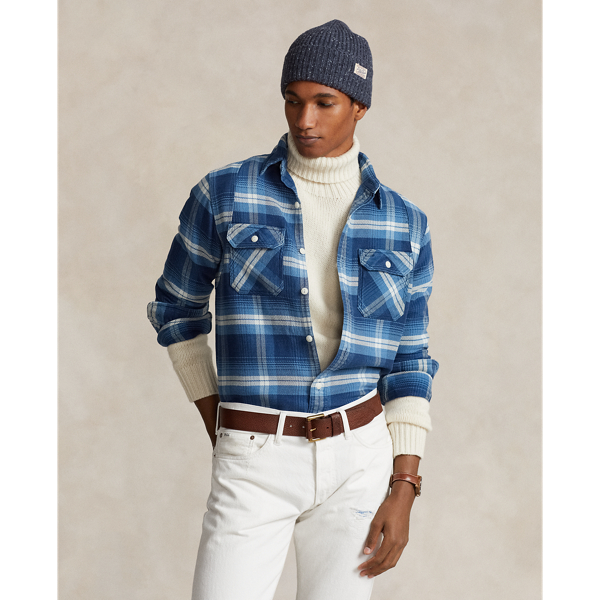 Ralph lauren classic fit plaid shirt best sale