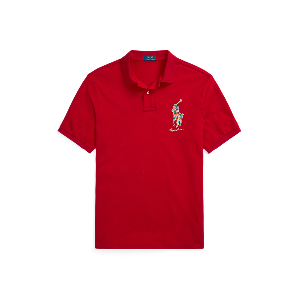 Classic-Fit Piqu&eacute;-Poloshirt mit Big&nbsp;Pony