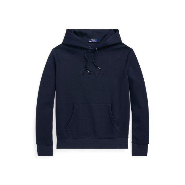 Logo Big Pony Double-Knit Hoodie