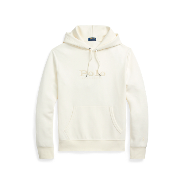 Sweat &agrave; capuche maille double Big Pony Polo Ralph Lauren en Cr&egrave;me clubhouse 2