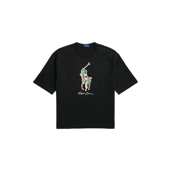 Relaxed Fit Big Pony Jersey T Shirt for Men Ralph Lauren IL