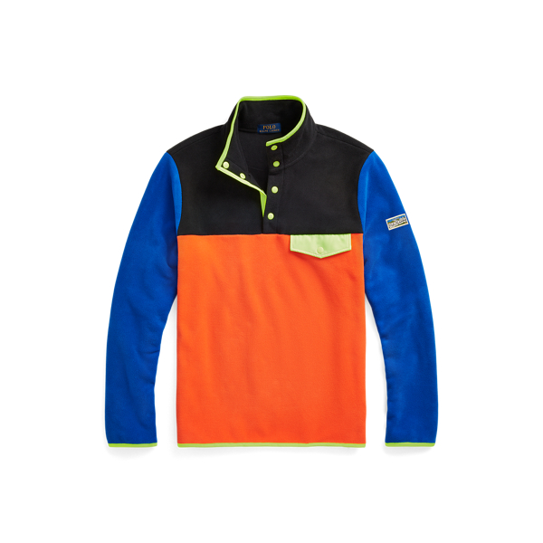 Fleece-Pullover mit Color-Block-Optik Polo Ralph Lauren in 1