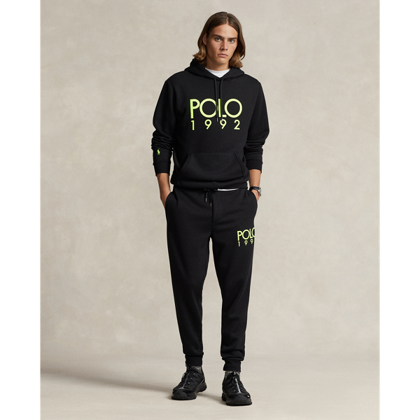 Polo Black Logo Fleece Jogger Pant Polo Ralph Lauren 1