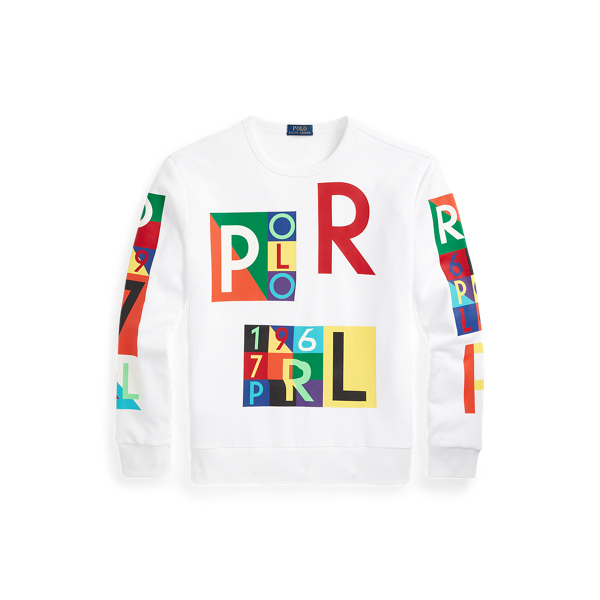Fleece sweatshirt met afbeelding Polo Ralph Lauren in 1