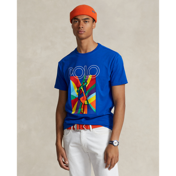 Sapphire Star Classic Fit Logo Jersey T-Shirt Polo Ralph Lauren 1