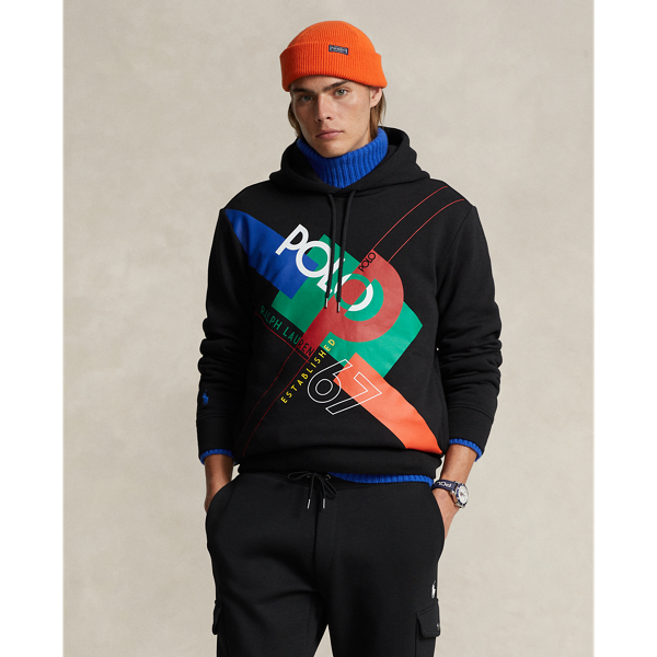 Polo Black Logo Fleece Hoodie Polo Ralph Lauren for fall 1