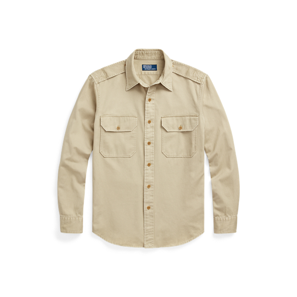 Classic Fit Twill Workshirt for Men Ralph Lauren IL