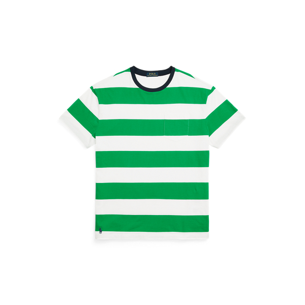 T-shirt rayé coupe classique en jersey