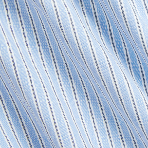Custom Fit Striped Oxford Shirt