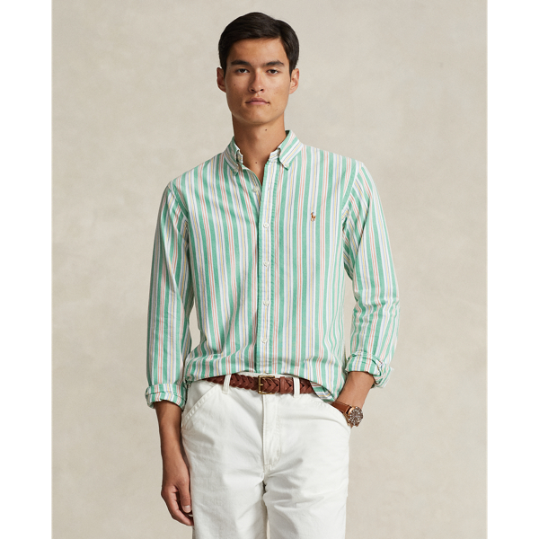 Ralph lauren green oxford shirt best sale