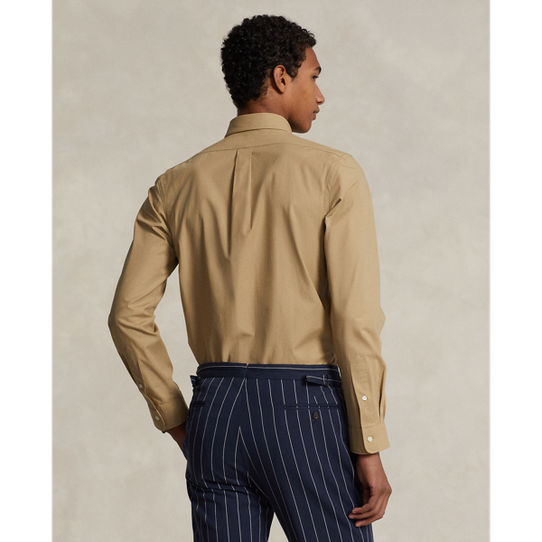 Slim Fit Stretch Poplin Shirt 