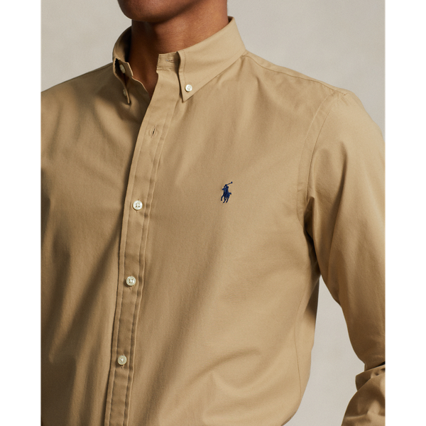 Ralph lauren men's poplin shirt best sale